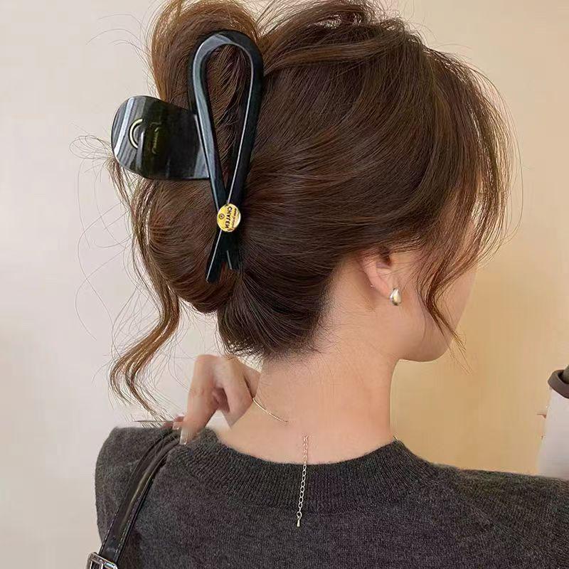 2025 Gold Label Korean Design Large Summer Shark Hair Claw Clip