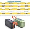 Huaqiangbei Solar Bluetooth Speaker: FM Radio, Card Insert, 5W Wireless Sound