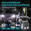 Roadsun High Low Beam H4 LED Headlight HB4 HB3 9005 9006 H11 H13 9004 9007 H1 H7 Led Canbus 3570 Chip Auto Fog Lights 12V 6000K