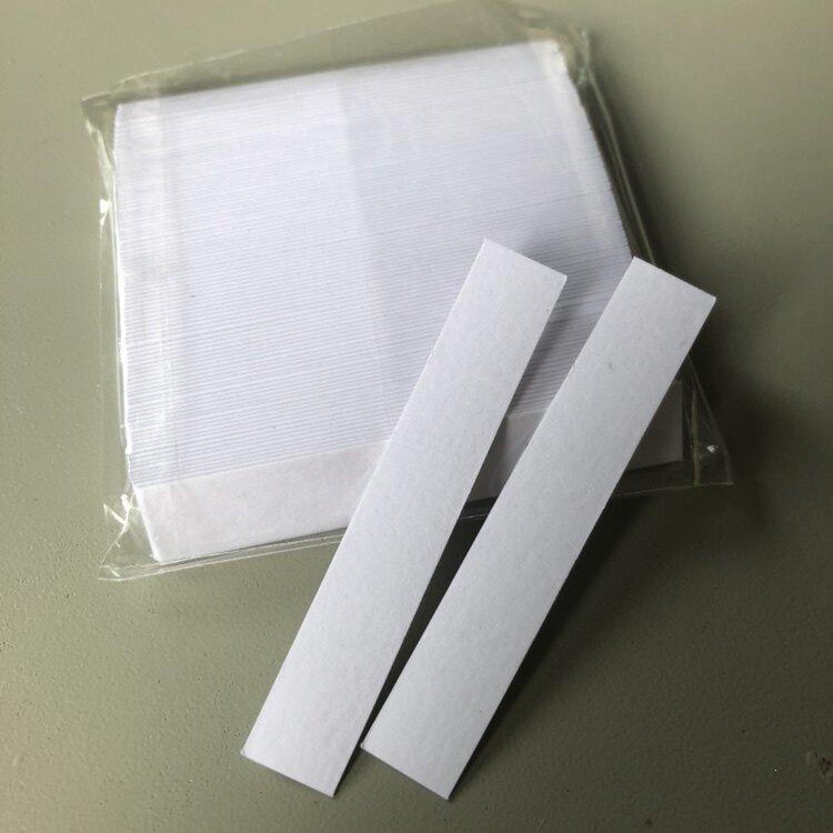 Milky White Essential Oil Perfume Test Paper Holder - 12 Slot Acrylic Display Stand