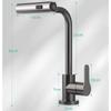 Wasserfall Küchenarmaturen Heiß Kalt Mischer Regen Spray Badezimmer Waschbecken Wasserhahn 3 Modell Rotation Edelstahl Wasserhahn