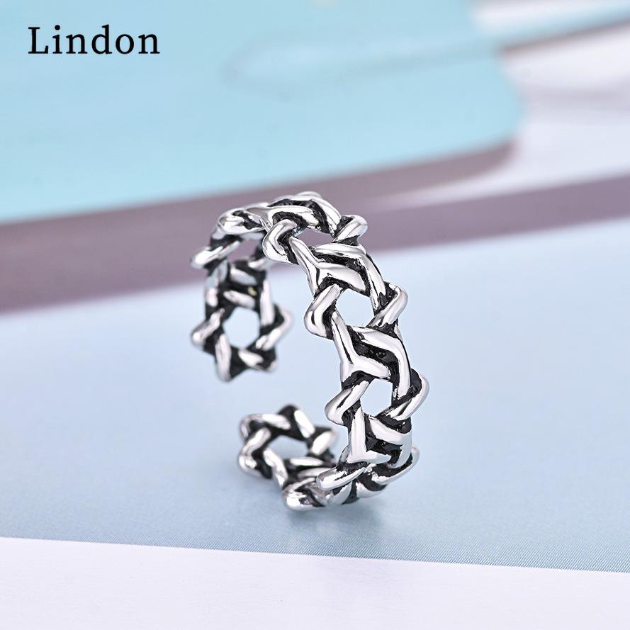 Lindon Classic Copper Alloy Zircon Ring Ladies Jewelry Wedding Promise Party Gift
