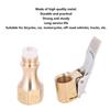 2PCs 1 4 Inch Internal Thread Pump Nozzle All Copper Clip Air Chuck Valve Clip Connector Bicycles Accessory(1 4 Inch )