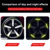 NEW Car Wheel Reflective Tire Anti-collision Strip Personality Creative Motorcycle Electric Car Sticker Decorative Supplies