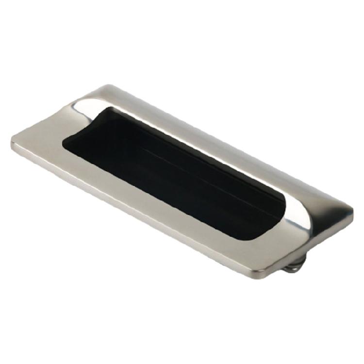 Metal Recessed Drawer Handles set Refined Steel Flush Mount Handles Recessed Handles Upgrades for Dressers & Cabinets