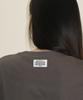 RONRON I Rr Applique Basic Fit T Shirt Charcoal
