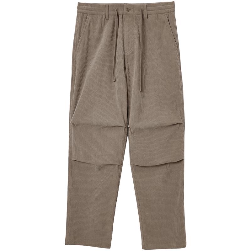 

JACK&JONES Men s 2025 Autumn Corduroy Straight-Leg Casual Pants 180/33