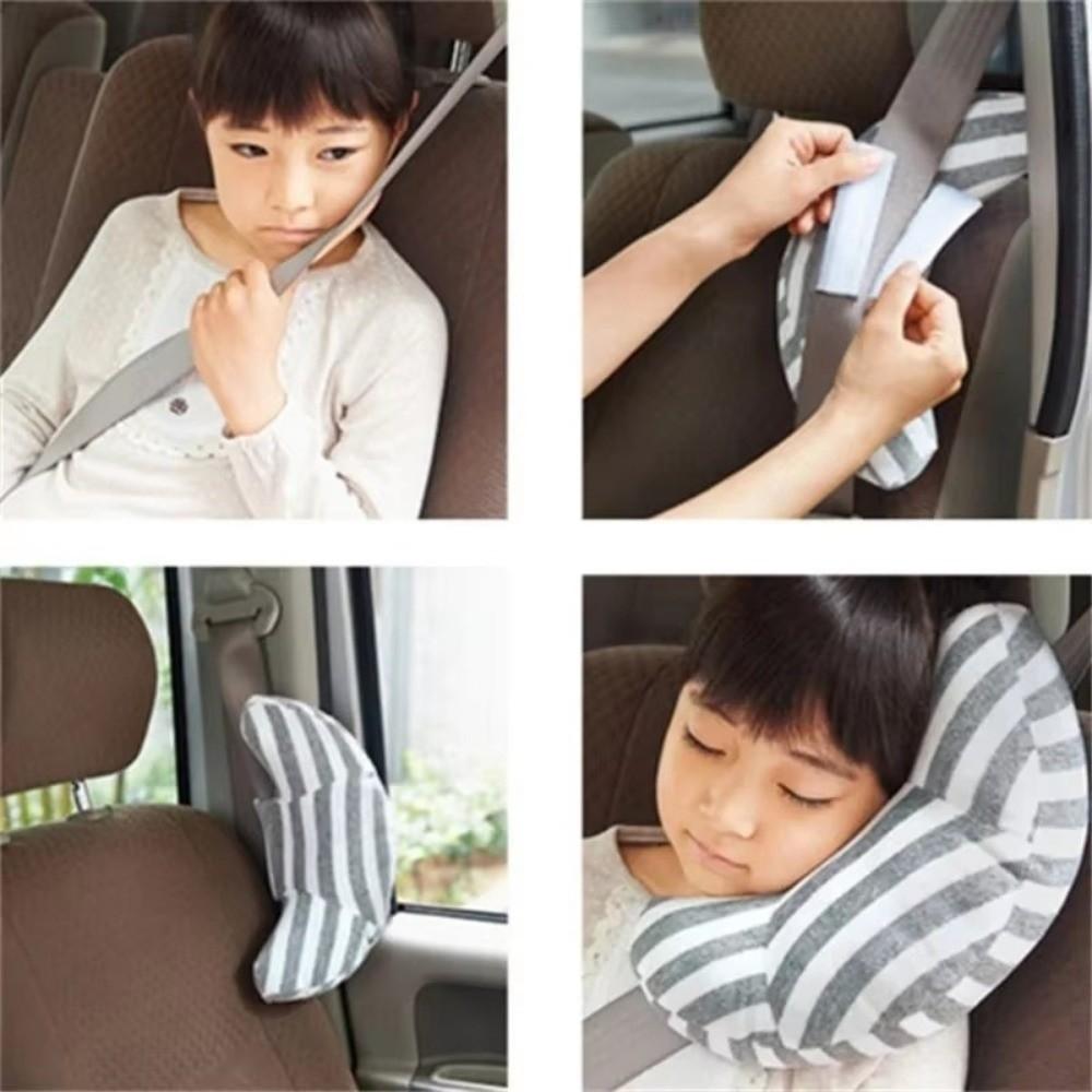 Cotton Soft Head Support Pillow Sleep Pillow Children Nap Shoulder Belt Pad  Child Sleeping