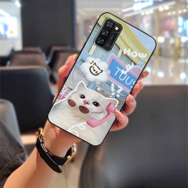 Durable Back Cover Phone Case For Blackview A100 Waterproof Shockproof Graffiti Anti-knock Cartoon Phone Pouch Full Wrap