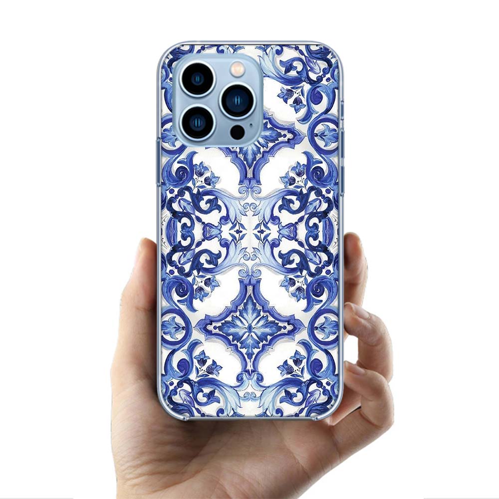 

Blue white Porcelain Pattern Cases Phone Case For Iphone 17E 16E 17 Air 16 Pro Max 15 Pro 14 Plus 11 13 12 Mini Cover Cases Comp iPhone 13 Mini