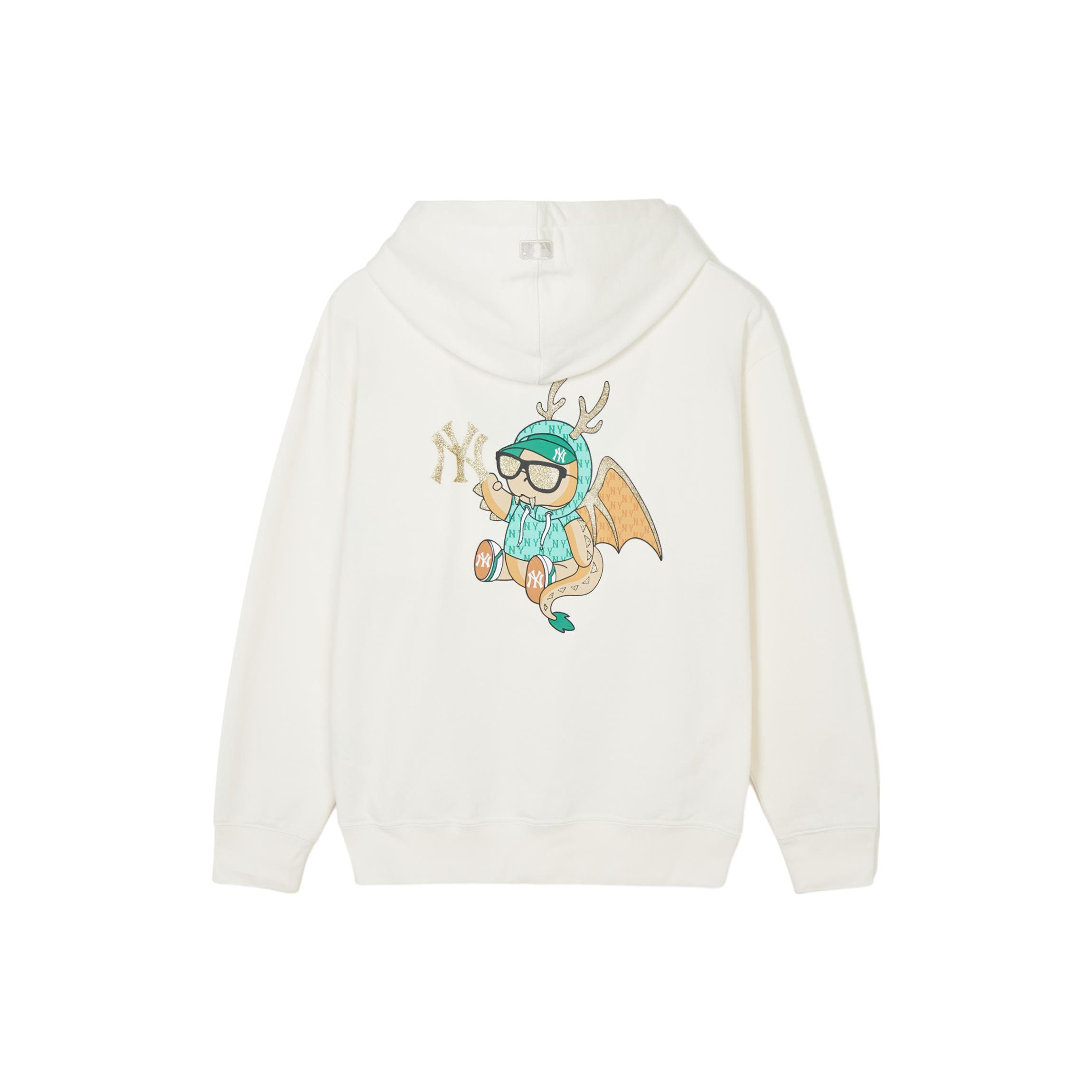 

New MLB Year Of The Dragon Limited Series SS24 Sweatshirt Unisex White 3AHDQ0141-50CRS M