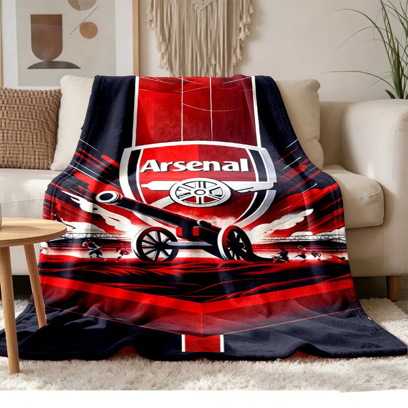 Arsenal Soft and comfortable flannel Suitable for sofas living rooms outdoor camping travel and also makes a great anniversary gift