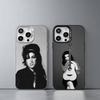 Zangeres A-Amy W-Winehouse Telefoonhoesje Voor iPhone 17,16,15,14,13,12,11 Plus,Pro Max,XS,Gekleurd zilveren telefoonhoesje