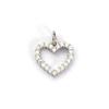1 Piece Brass & Cubic Zirconia Charms Gold Plated Micro Pave Wings Heart Key Eye Lock Pendant For DIY Necklace Jewelry Making