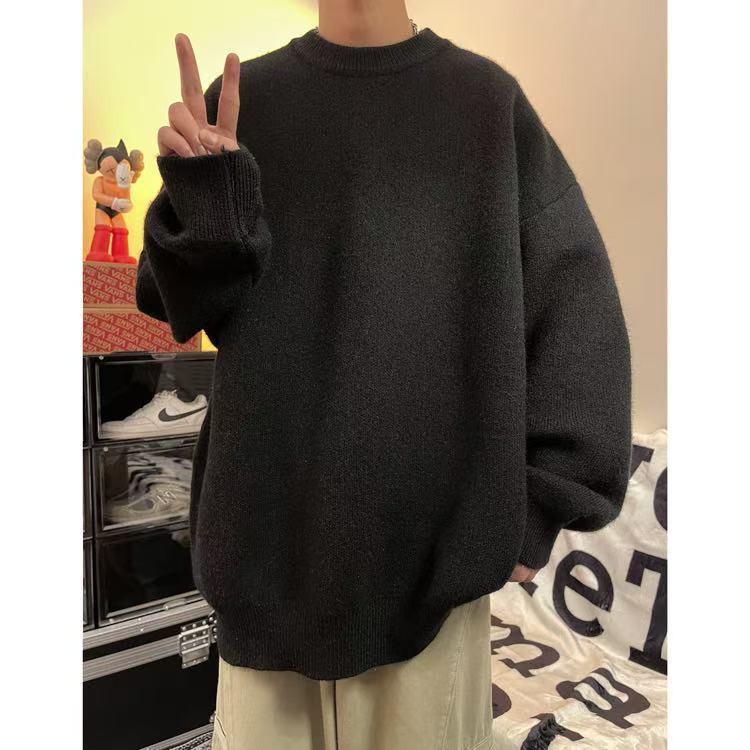 Herren Retro Japanische Winterstrickware - Lockerer, Lässiger Stil Oberbekleidung 2025