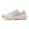 Anta Comfortable Slip Resistant Abrasion Resistant Low Top Running Shoes Women's Mud Gray Champagne 122347790-4