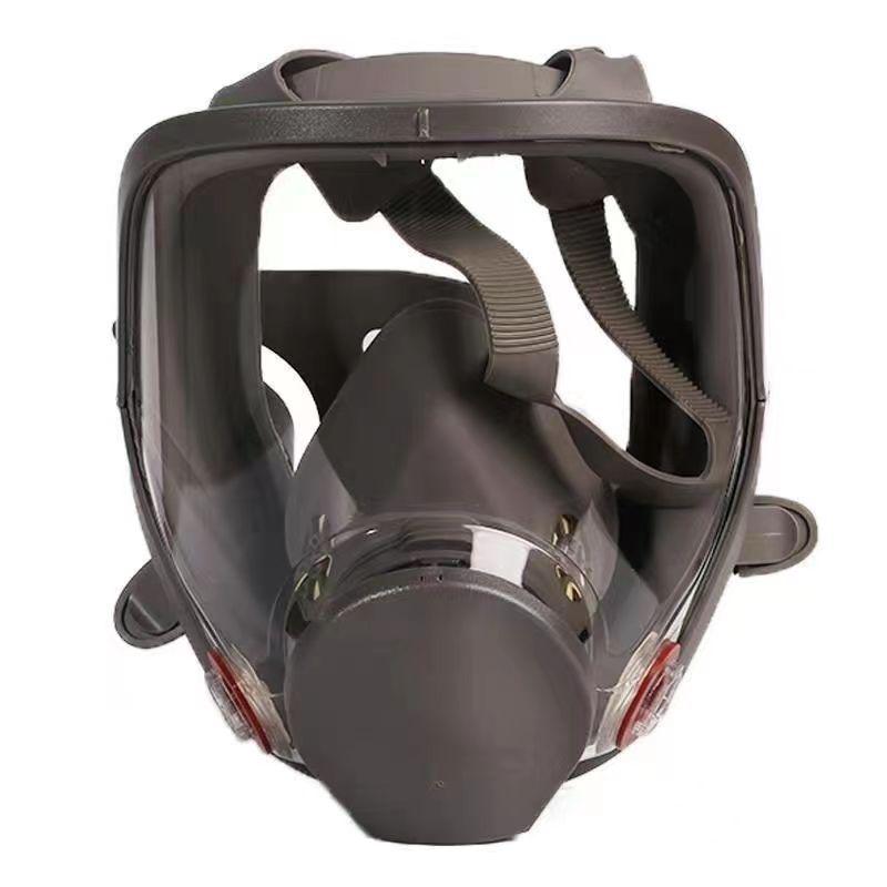 Puda 4006 Industrial Dustproof Full Face Mask 6800 - Natural Rubber Filtering Mask for Pesticides & Firefighting