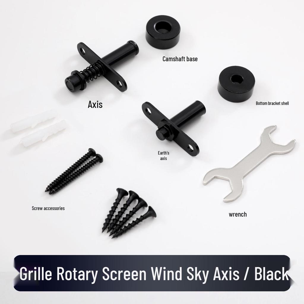 360° Rotating Screen Door Hinge for Wood Windows and Partitions