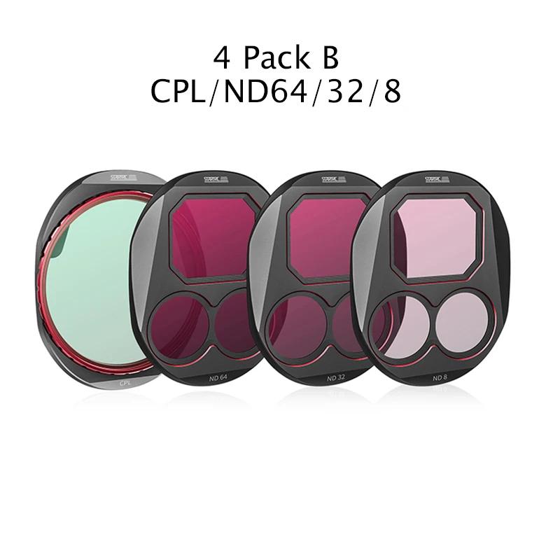 Replacement Lens ND Filters Set CPL/ND8/16/32/64 Filters Kit Professional  Filte For DJI Mavic 4 Pro Repair Parts