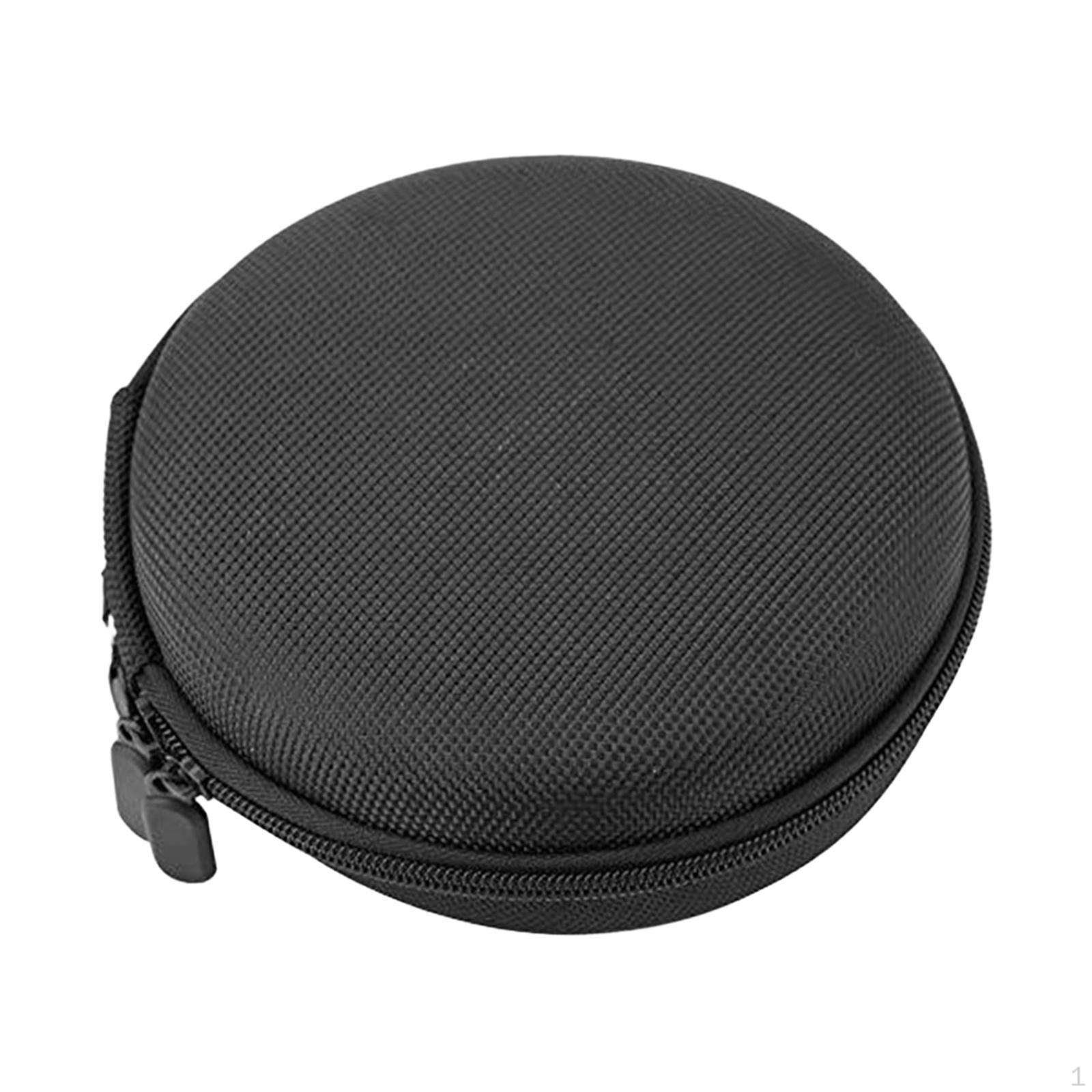 

Speaker Case Carrying Bag Portable Sturdy Sleeve Zipper Closure Black Compatible Storage