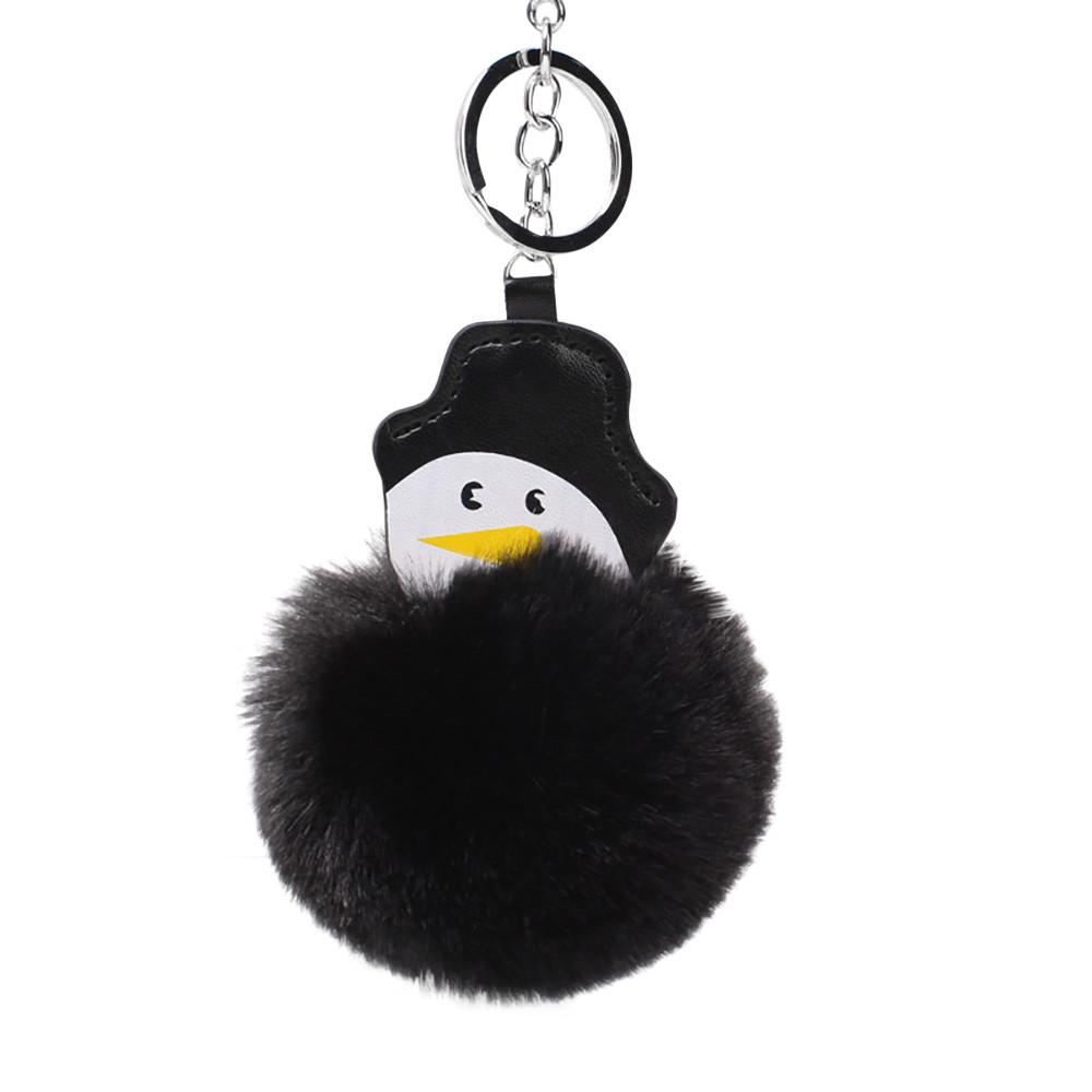 

Рождественский брелок со снеговиком, подвеска для женщин, брелок для ключей, держатель с помпонами, брелки