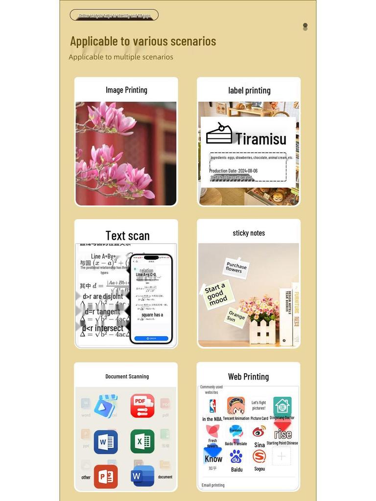 Children's Mini Bluetooth Pocket Printer: Portable Thermal Photo & Label Maker