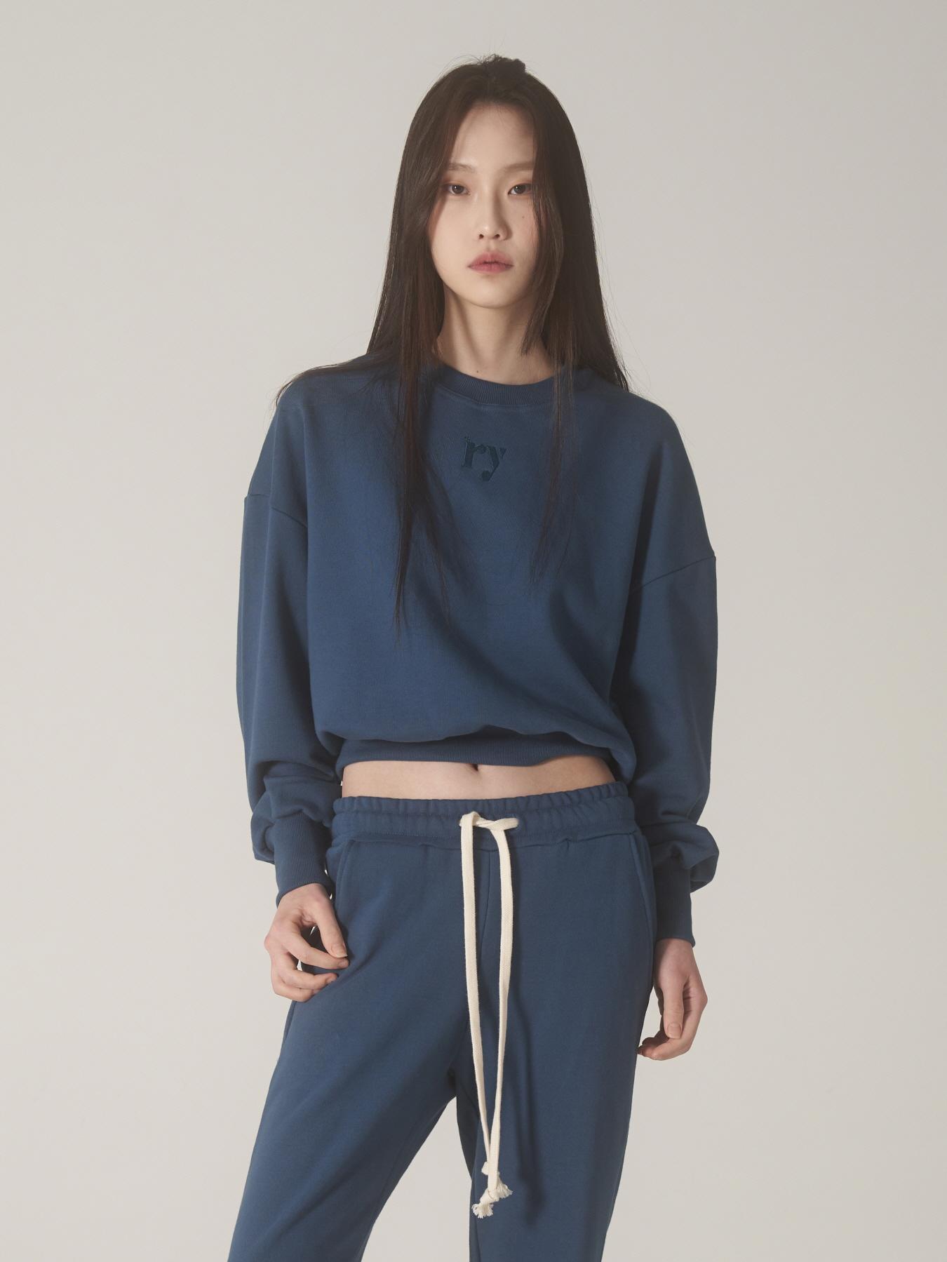Ryu Young Logo Sweatshirt, Blue