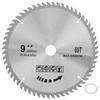 Kreissägeblatt Hartmetall Holzbearbeitungssägeblatt Zubehör 9 x 60T 230mm