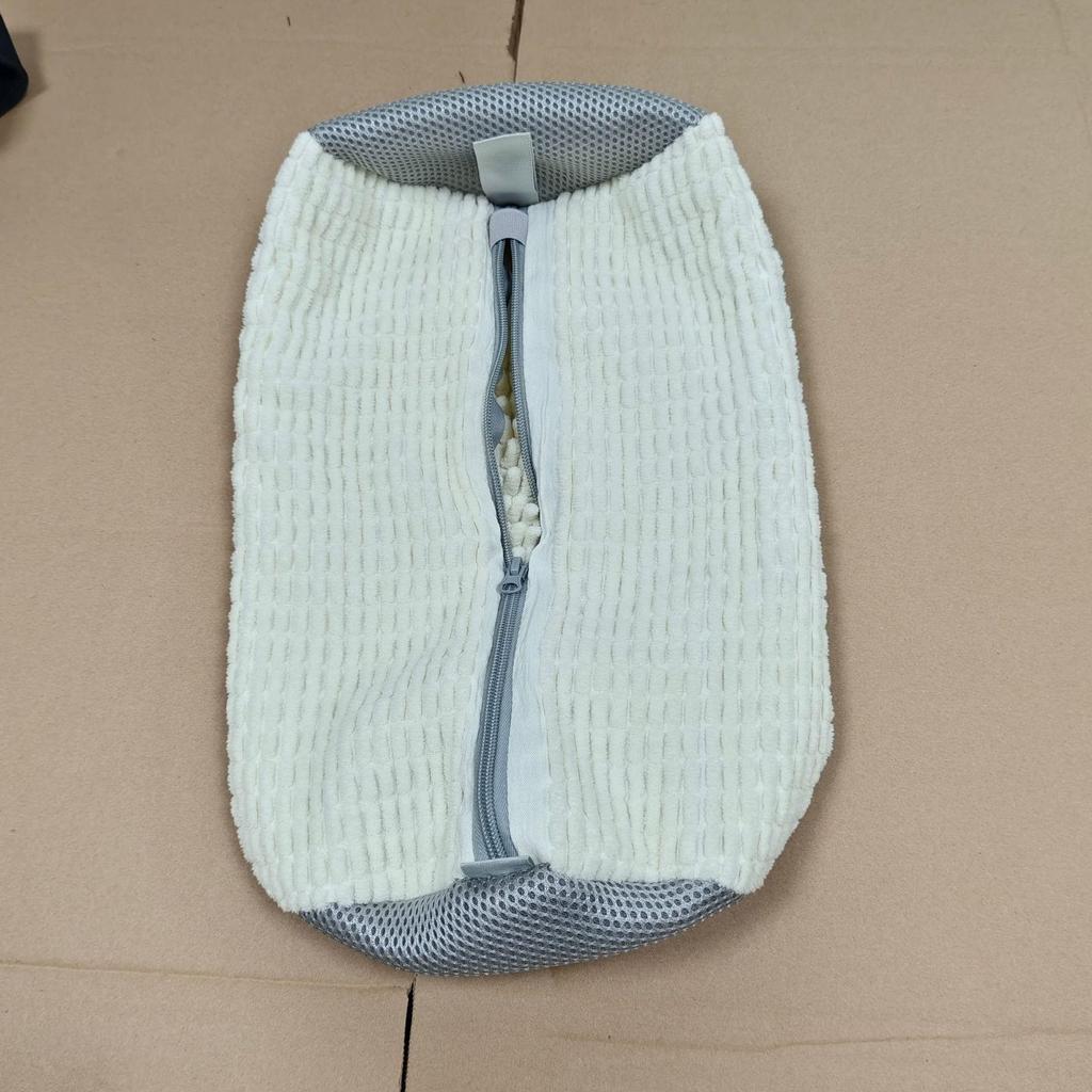 Durable Shoe Washing Machine Bag for All Shoe Types-Yellow with Blue Zipper,Ideal for Sneakers and Casual Shoes,Laundry Wash Bag