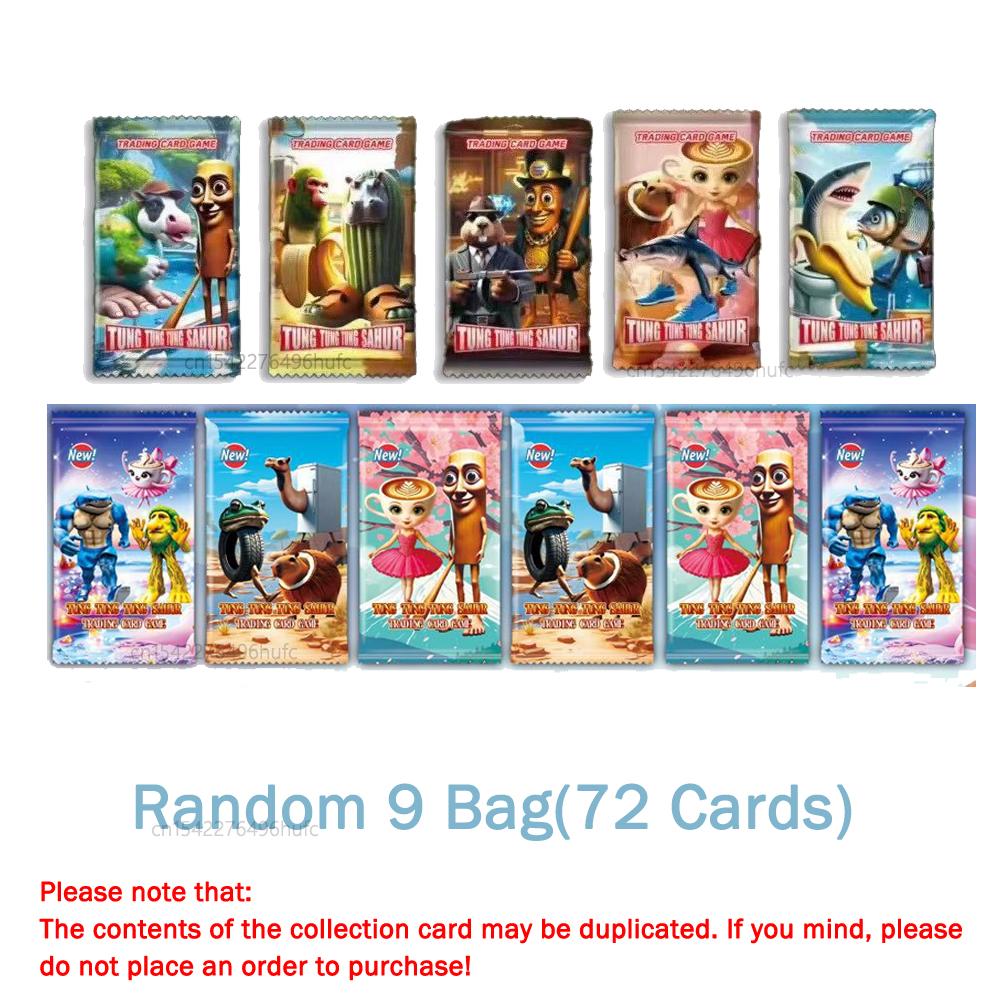 Trading Cards Trading Cards Tun Tung Sahur Tralalero Tralala Game Collection Cards Family Board Game For Kids Birthday Present