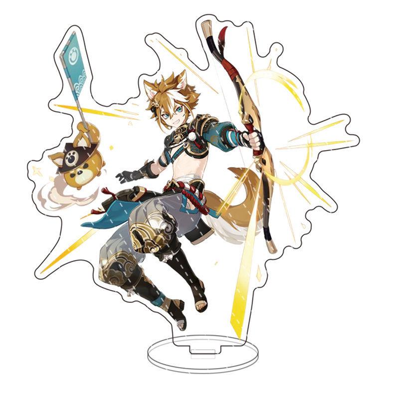 Acrylic Animation Stand Card Shinari Aya, Yae Kamiko Project Traveler · Yinghai Table Pendulum