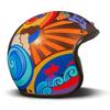 DMD Open Face Helmet Retro