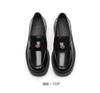 Sijiatu Spring British Style Loafers with Thick Soles and Increased Height, Wearing Small Leather Shoes for Women 9YJ53AA5