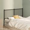 VidaXL Black Metal Headboard 120 Cm 350895