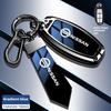 Zinklegering Leer Auto Sleutelhoesje Nissan Qashqai Juke X-Trail Patrol Note Leaf Altima Maxima Murano Tiida Teana Rogue Sentra