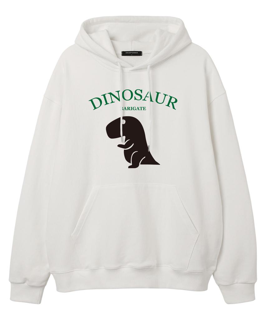 Dinosaur Hood (Bls015) White