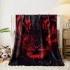 Fierce Red Tiger Design Blanket for all seasons blanket lunch break throw gift