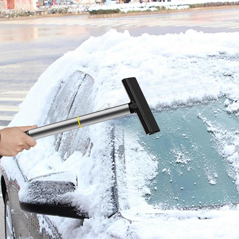 Ice Scraper Car Windshield Snow Removal Shovel Ice Breaker Snow Remover Cleaning Glass Brush TPU Winter Snow Brush Shovel Tools