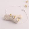 Voguish Fashionable Silver Color Link Chain Daisy Flower Charm Bracelets Bangles Gathering Jewelry For Women Celebration Sl310Fashion Chain