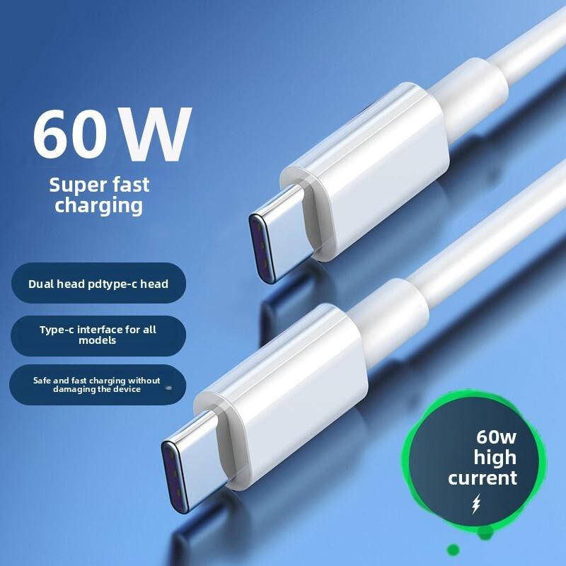 Usb C Data Cable With Fast Charging For Huawei Xiaomi Laptops And Devices