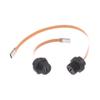 1 Pezzo Impermeabile Ip67 Ip68 Tipo C Femmina a Maschio Pfc Cavo Piatto 3.1 Filettato Tipo Type-C 3.1