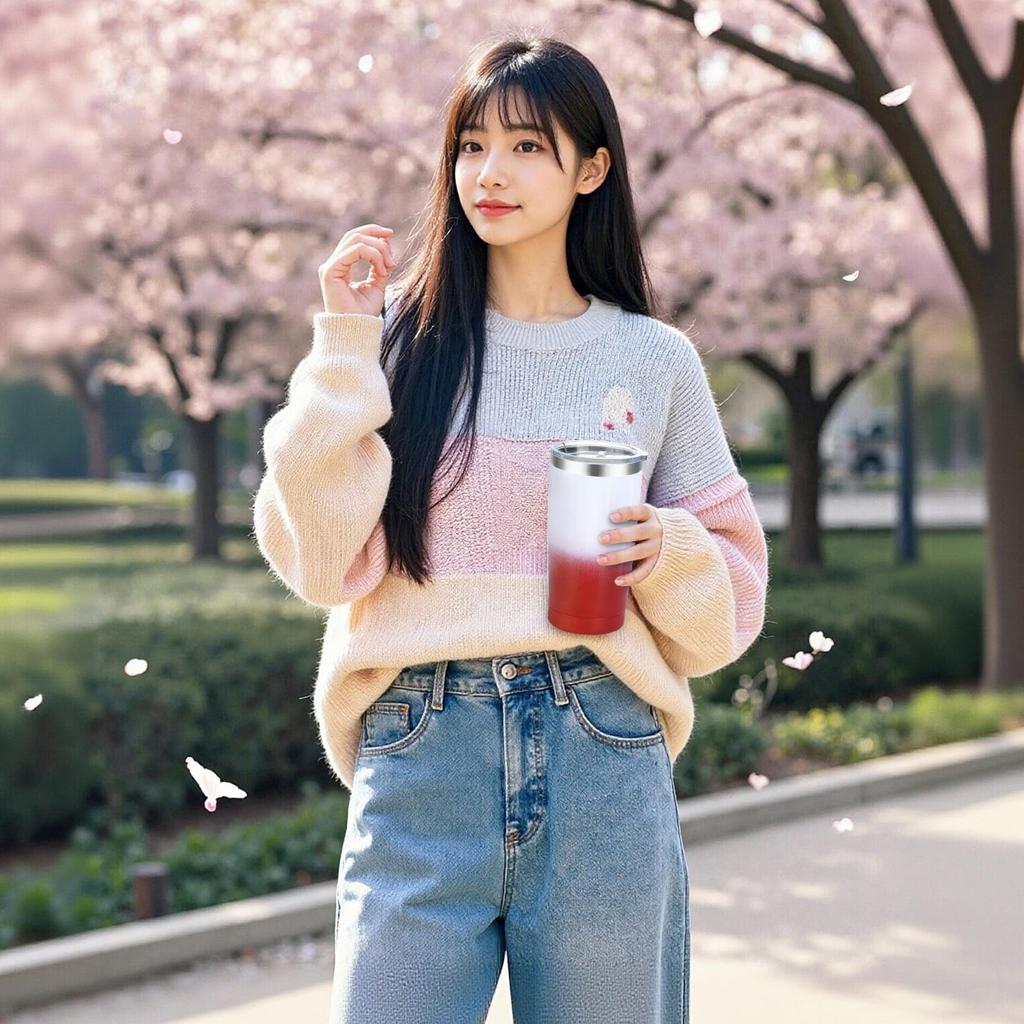 600ml Vacuum Insulated Water Bottle with Wide Double Walled for Direct and Outdoor Use Straw, Spill-Resistant Capacity, Mouth, Design, Drinking,