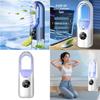 Mini Desktop Cooler Usb Rechargeable Fan With Mist Spray For Office And Home Use