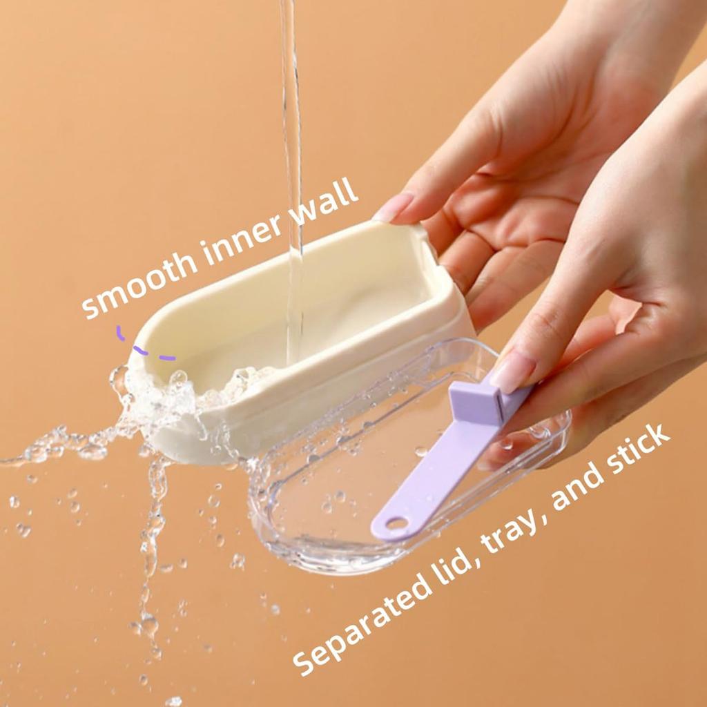 1/4pcs Ice Cream Mold Food Grade Silicone Tray DIY Chocolate Dessert Popsicle Mould Reusable Homemade Tool Summer Party Supplies