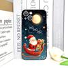 Frohe Weihnachten Baum Weihnachtsmann Muster Handyhülle für IPhone 16 12 11 14 13 15 Pro Max Mini X XS XR SE2 7 8 14 Plus Weiche Hülle