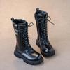 Girls' Boots Autumn/Winter British Style Children's Martin Boots Middle Aged Princess Boots Girls' Tall Boots