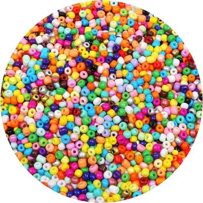 10/30/50g 4mm Pony Akrilik Boncuklar Toplu Takı Yapımı İçin Aralayıcı Boncuklar Gevşek Boncuklar El Sanatları Küçük Akrilik Tohum Boncuklar DIY Bilezik Bilek İçin (Karışık Renkler)