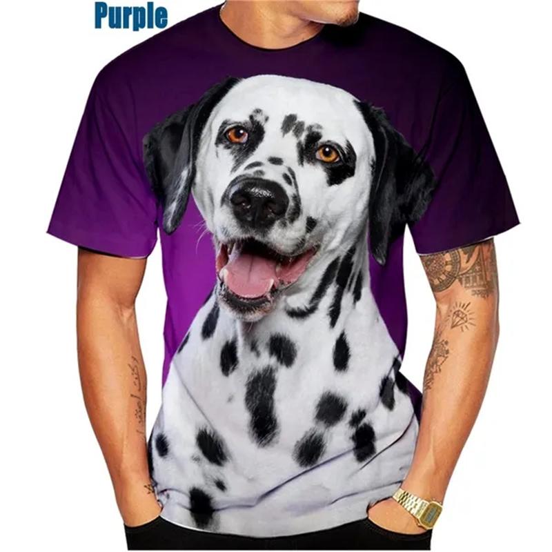 Beautiful Dalmatians 3D Printed T-Shirt Dalmatians Fashion Men Women's Personality Hip Hop Casual T Shirt Male Streetwear Tops