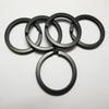5/10pcs DIY Locking Key Holder Stainless Steel Carabiner Keys Ring Keyring Connectors EDC Keychain