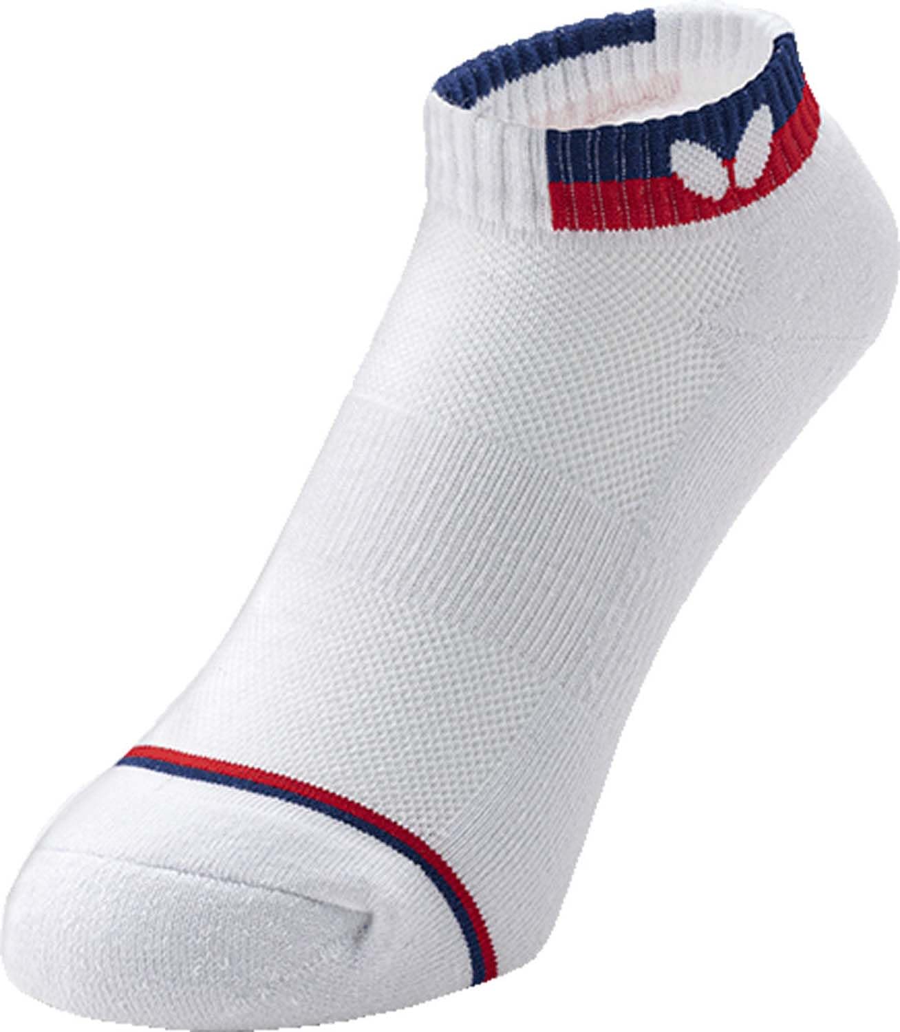 

Butterfly Table Tennis Short Collar Socks L Socks, II, White, белый